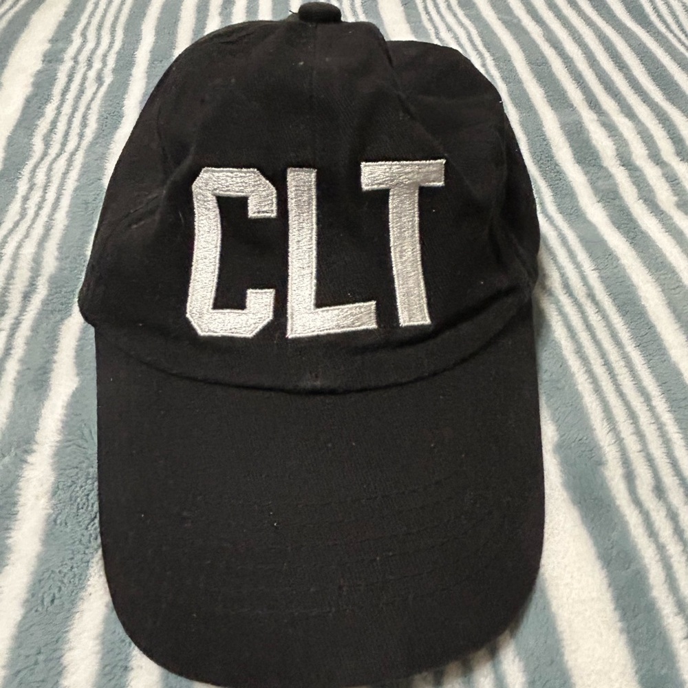 Black CLT Baseball Cap